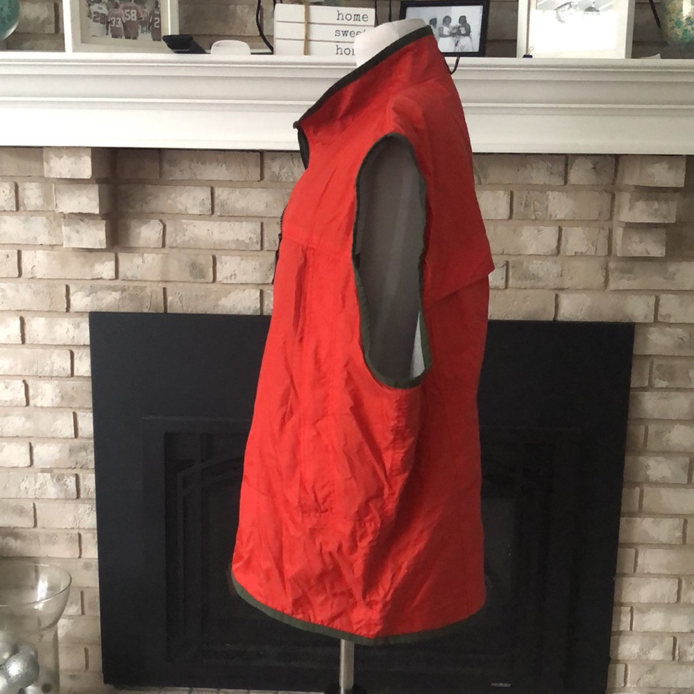 Men’s Gap Orange & Green Multi Zipper Utility Vest size XL - Picture 5 of 11